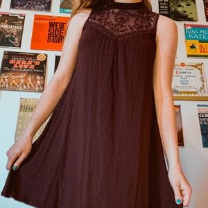 💗 3/$20 American Eagle maroon shift dress!